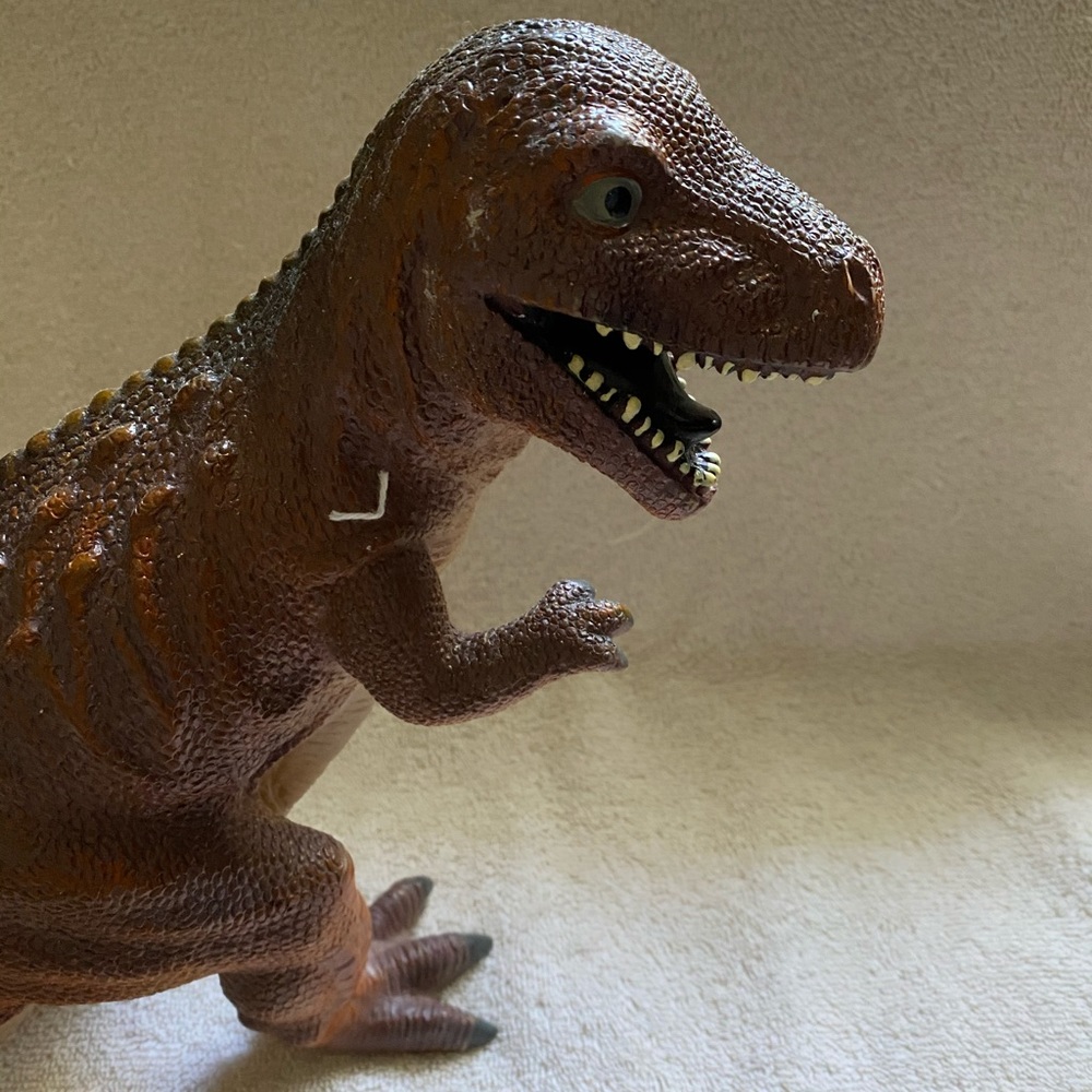 9” Rubber Toy Dinosaur